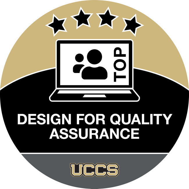Teaching Online Program Quality Assurance Badge